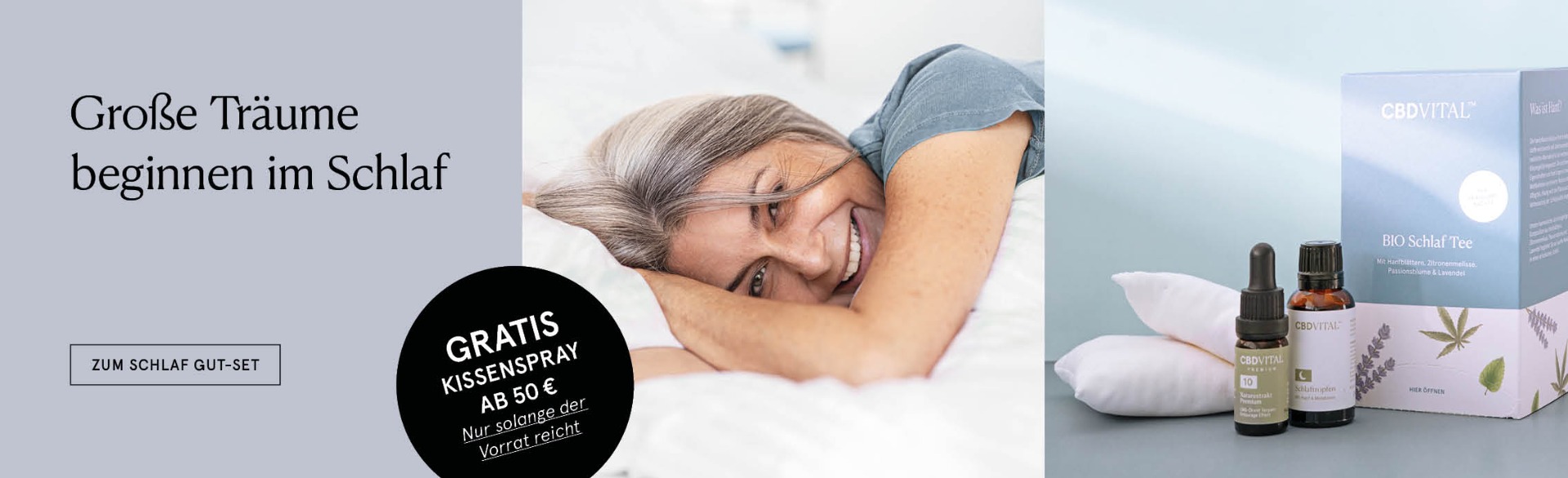 Entdecken Sie unser Schlaf Gut-Set